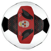 ゴシックスカルとガーディアンラヴェンスハロウィーン サッカーボール (回転)