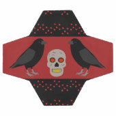 ゴシックスカルとガーディアンラヴェンスハロウィーン サッカーボール (フラット)