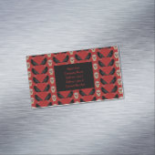 ゴシックスカルとガーディアンラヴェンスハロウィーン マグネット名刺 (インサイチュ)