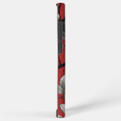 ゴシックスカルとブラックバラ SAMSUNG GALAXYケース (右側面)