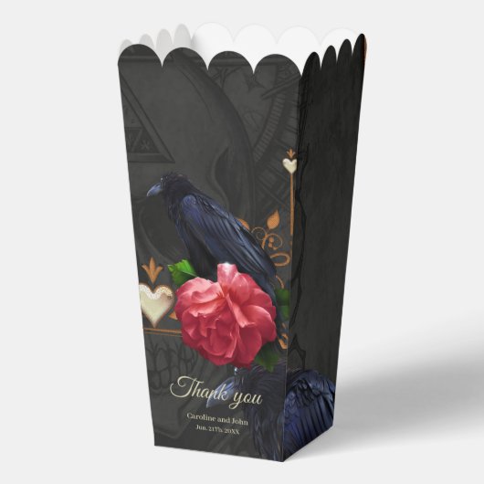 ゴシックスカルとレイヴン。 フェイバーボックス (正面)