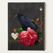 ゴシックスカルとレイヴン。 プランナー手帳 (裏面)