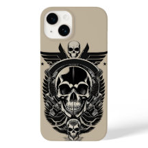 ゴシックスカルの複雑な詳細