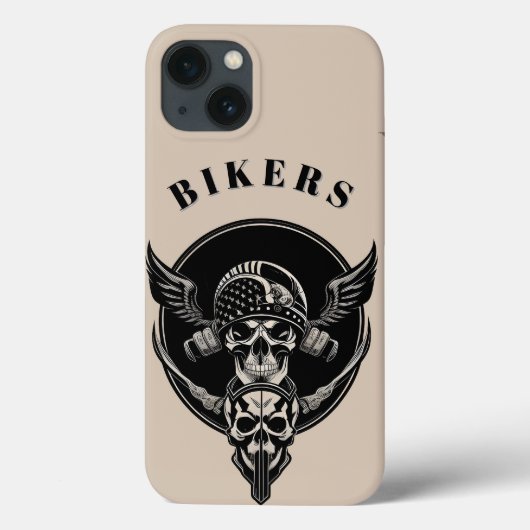 ゴシックスカルの複雑な詳細 Case-Mate iPhoneケース (裏面)