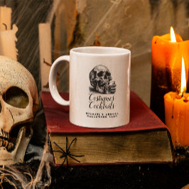 ゴシックスカルウイスキーヴィンテージハローウィンパーティ マグカップ