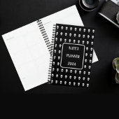 ゴシックスカルエレガント2025 プランナー手帳