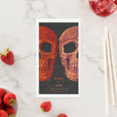 ゴシックスカルオレンジブラックハロウィーン (インサイチュ)