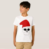ゴシックスカルクリスマス Tシャツ (正面フル)