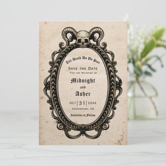 ゴシックスカルティルデスDo Usパートアンティーク セーブザデート (スタンド正面)