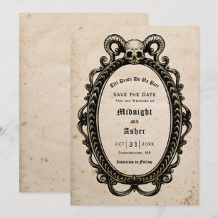 ゴシックスカルティルデスDo Usパートアンティーク セーブザデート