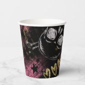 ゴシックスカルハロウィンスウィート16バースデーパーティー 紙コップ (正面)