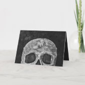 ゴシックスカルハロウィーン保存日 案内状 (裏面)