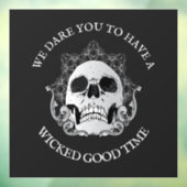 ゴシックスカルハロウィーン ウィンドウサイン (シート3)