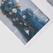 ゴシックスカルバラティール(緑がかった色)アイボリーデクページR&L 155 薄葉紙 (詳細)