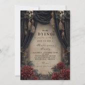 ゴシックスカルバラハローウィンパーティ 招待状 (正面)