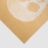 ゴシックスカルヘッドエレガント金ゴールド金属 薄葉紙 (詳細)