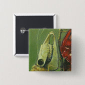 ゴシックスカルモスボタン 缶バッジ (正面&裏面)