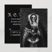 ゴシックスカルレディ 出欠カード (正面/裏面)