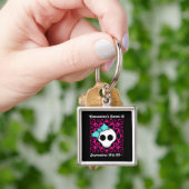 ゴシックスカル誕生日記念スイーツ16 キーホルダー (手)