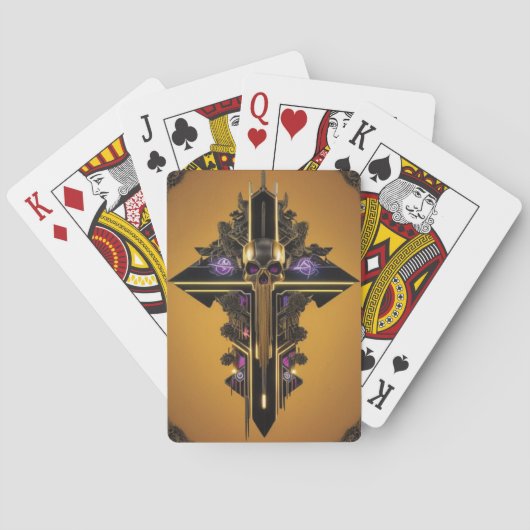 ゴシックスカル遊ズカード トランプ (裏面)