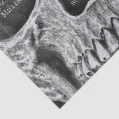 ゴシックスカル顔白黒タトゥーショップ 薄葉紙 (詳細)