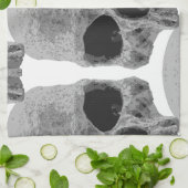 ゴシックスカル キッチンタオル (折り畳み)