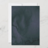 ゴシックスカル&バラエレガント手打ち 招待状 (裏面)