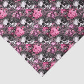 ゴシックスカル&ピンクローズハロウィーン 薄葉紙 (詳細)