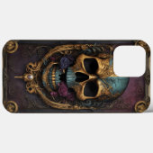 ゴシックスカル 華美 Case-Mate iPhoneケース (裏面 (横))