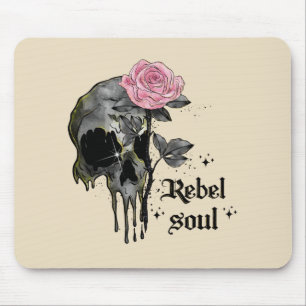 ゴシックスカル Rebel Soul マウスパッド