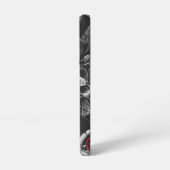 ゴシックスカル SAMSUNG GALAXYケース (左側面)