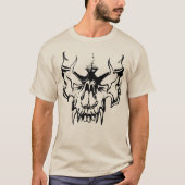 ゴシックスカル Tシャツ (正面)