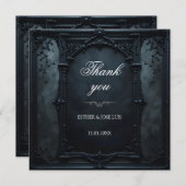 ゴシックスクエアフレーム サンキューカード (正面/裏面)