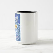 ゴシックスタイルの猫 マグカップ (中央)