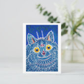 ゴシックスタイルのCat、Louis Wain ポストカード (スタンド正面)