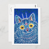 ゴシックスタイルのCat、Louis Wain ポストカード (正面/裏面)