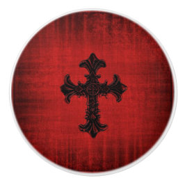 ゴシックスタイルドアまたは引き出しノブ セラミックノブ