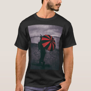 ゴシックスタイルロンリーガールTシャツ Tシャツ