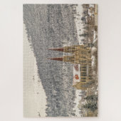 ゴシックスタイル大聖堂 – 1014ピース ジグソーパズル (縦)