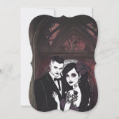 ゴシックスタイル結婚のゴシック文房具ダークロマンス (裏面)