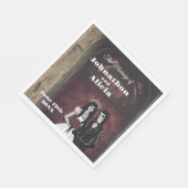 ゴシックスタイル結婚のテーブルのデコレーションDark Moody スタンダードランチョンナプキン (角)