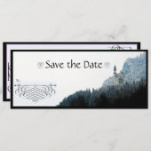 ゴシックスタイル セーブザデート (正面/裏面)