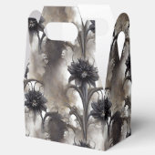 ゴシックスタイル ブラックフラワー フェイバーボックス (オープン)