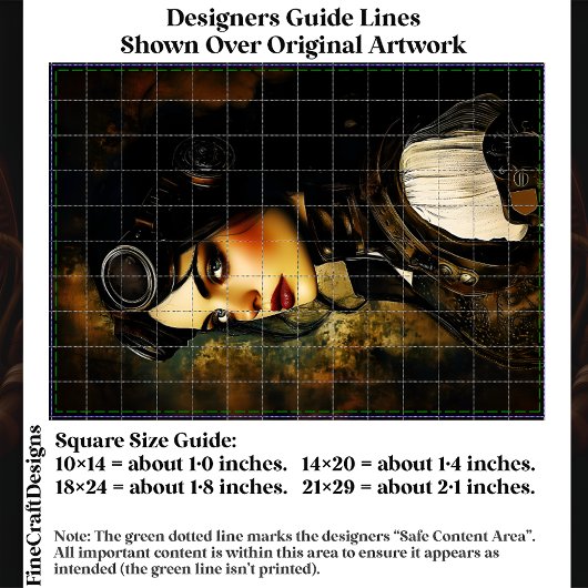 ゴシックスティームパンク女性、工業用EH9Lデコページ 薄葉紙