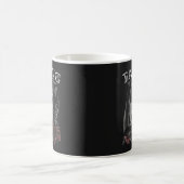 ゴシックストリートウェアデザイン - フェイディング コーヒーマグカップ (中央)