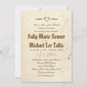 ゴシックストーリーブックフェアリータール招待状 招待状 (正面)