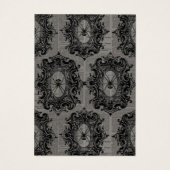 ゴシックスパイダーズハロウィーン用イヤリングディスプレイカード (裏面)