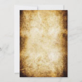 ゴシックスパイダーズハローウィンパーティ 招待状 (裏面)