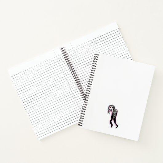 ゴシックスパイラルノートブック ノートブック (内部)