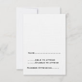 ゴシックスワールバラ対応カード（紫） 出欠カード (裏面)